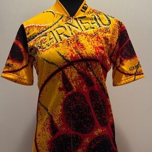 Vintage 90s Louis Garneau women cycling jersey t-shirt Sz small